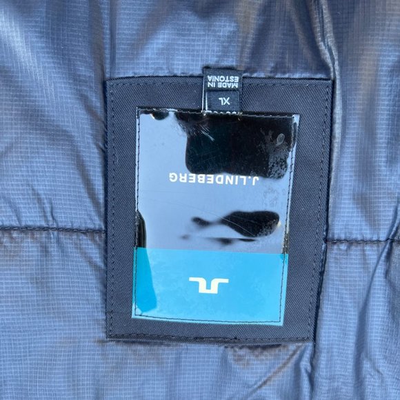 J. LINDEBERG Men's AUGUSTA Ski Jacket Black White Blue sz XL - Picture 11 of 13